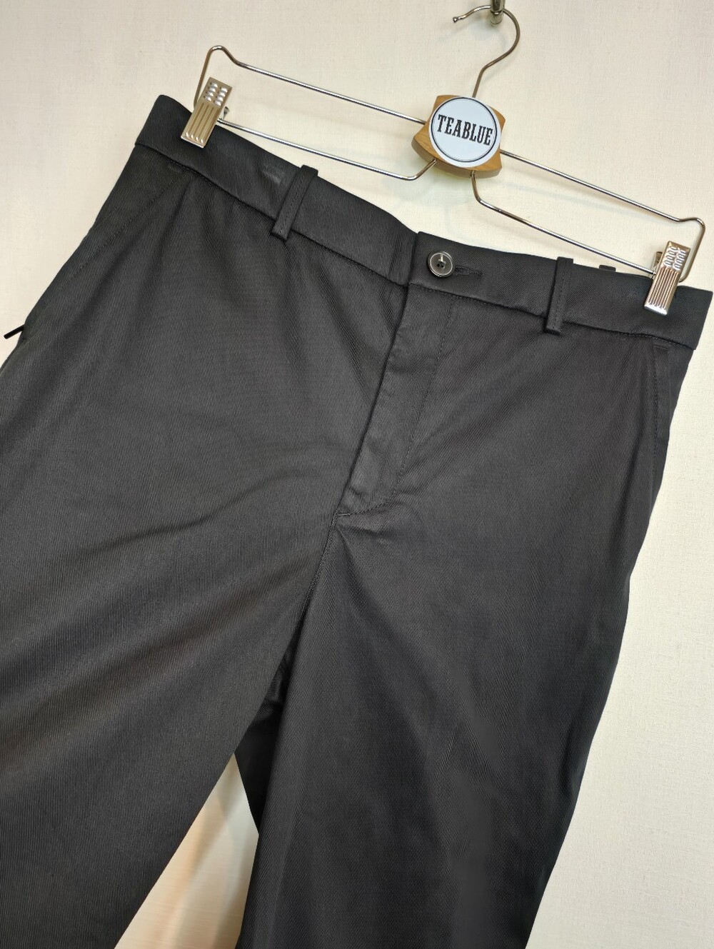 SPANX Supersmooth® Stretch Twill Slim Straight Pant Classic Black L 21280R - Picture 9 of 15